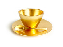 画像をギャラリービューアに読み込む, Gold Cup & Saucer set