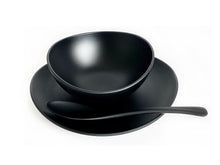 画像をギャラリービューアに読み込む, wave bowl & plate pair set