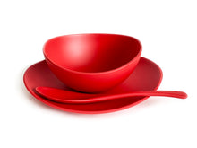 画像をギャラリービューアに読み込む, wave bowl & plate pair set