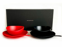 画像をギャラリービューアに読み込む, wave bowl & plate pair set