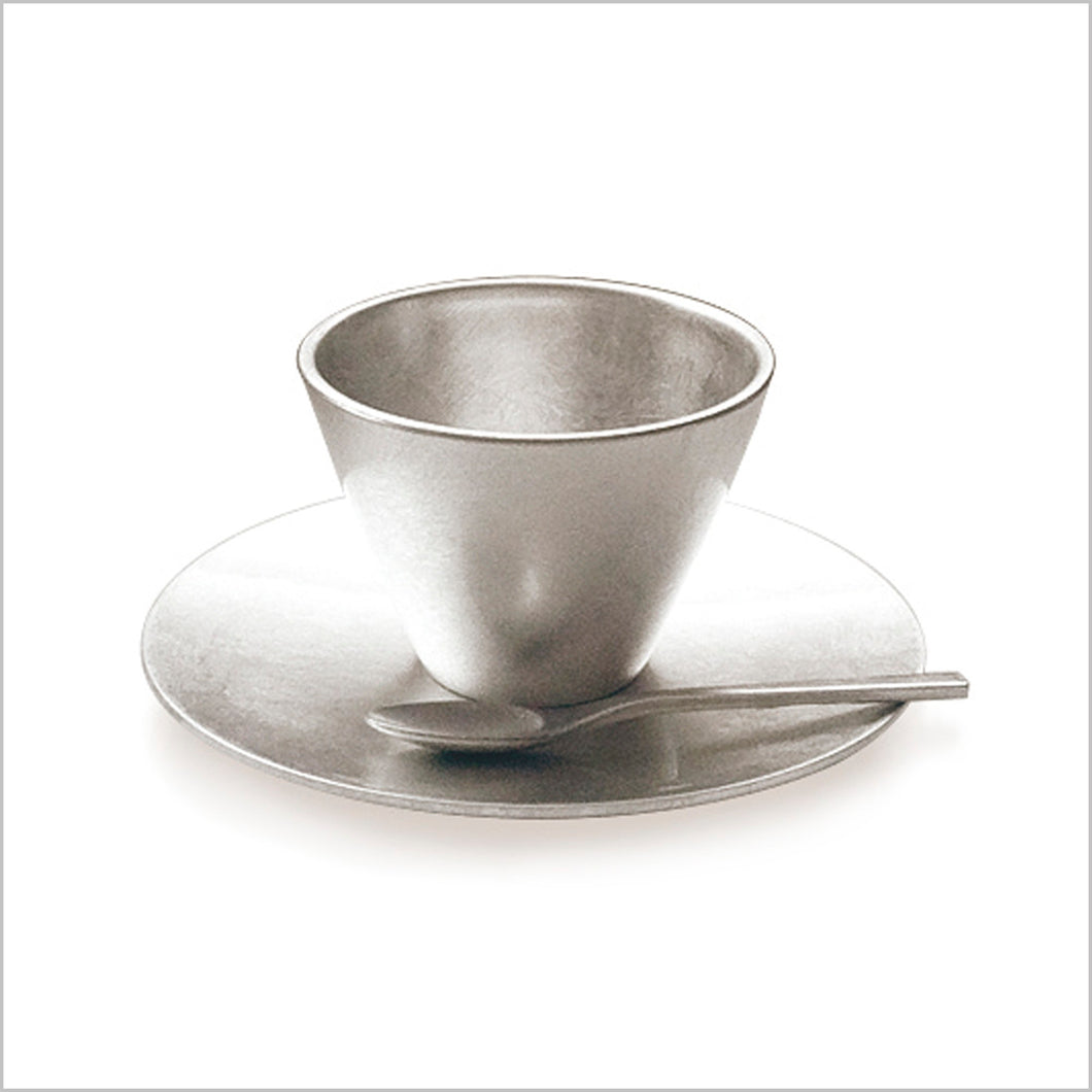 Silver Cup & Saucer set